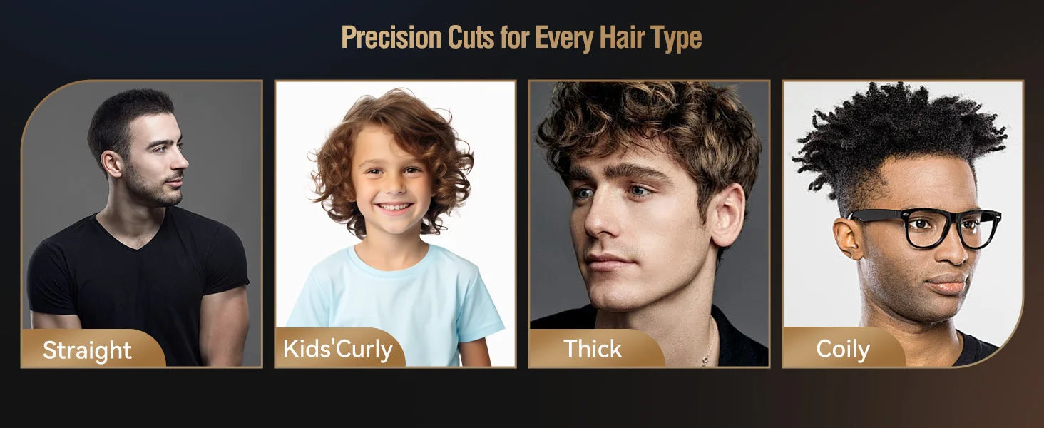 MAXGROOM Professional Hair Clippers for Men Premium Home Haircut Kit Cordless Hair Cutting Clippers and Trimmers Set