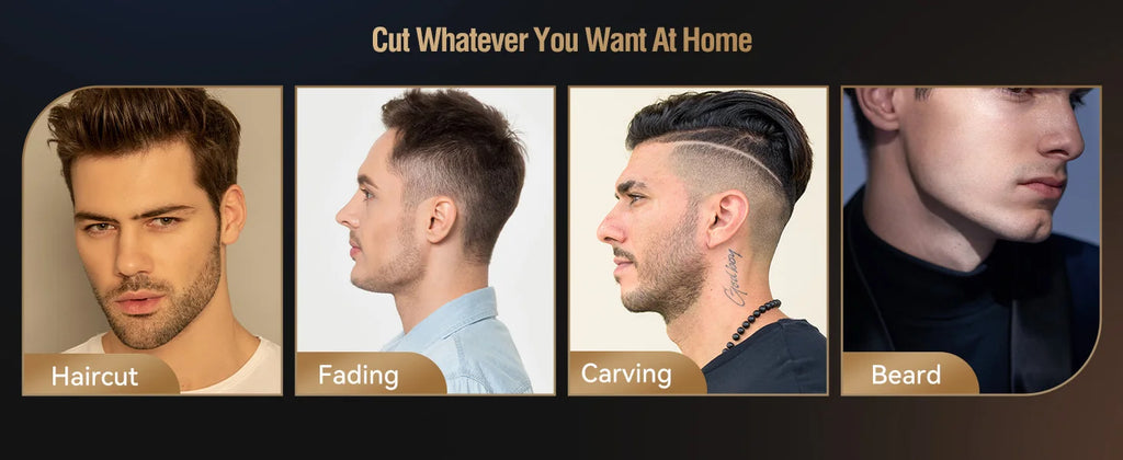 MAXGROOM Professional Hair Clippers for Men Premium Home Haircut Kit Cordless Hair Cutting Clippers and Trimmers Set