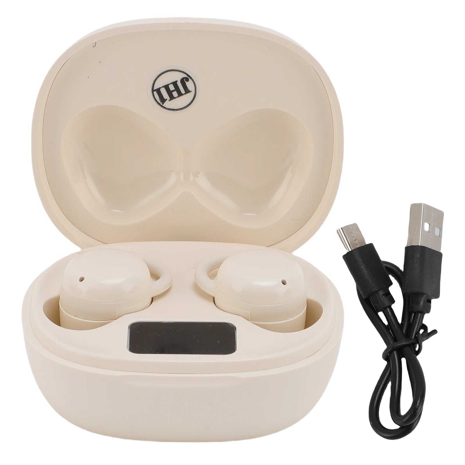 Bluetooth Earbuds Noise Reduction Wireless Earphones Long Battery Life Small Comfortable Lightweight for Running Sports Gaming