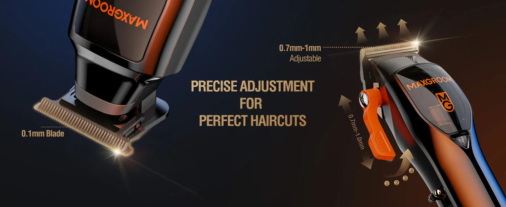 MAXGROOM Professional Hair Clippers for Men Premium Home Haircut Kit Cordless Hair Cutting Clippers and Trimmers Set