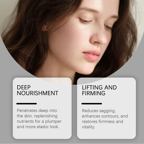 Anti-Aging Firming Facial Serum Moisturizing Reducing Sagging Improving Contours Reshaping Skin Soft Delicate Facial Care Serum